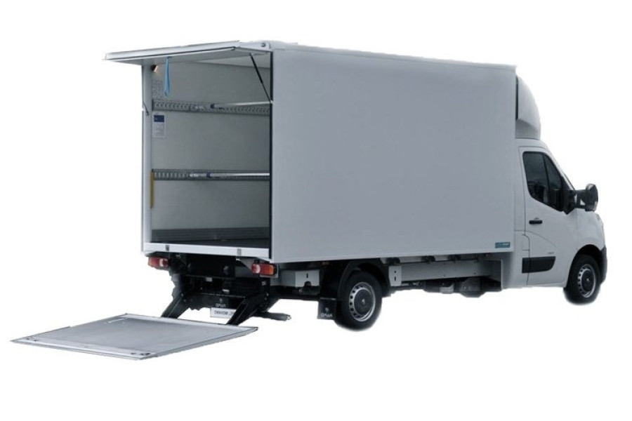 Bakwagen met laadklep huren Eindhoven